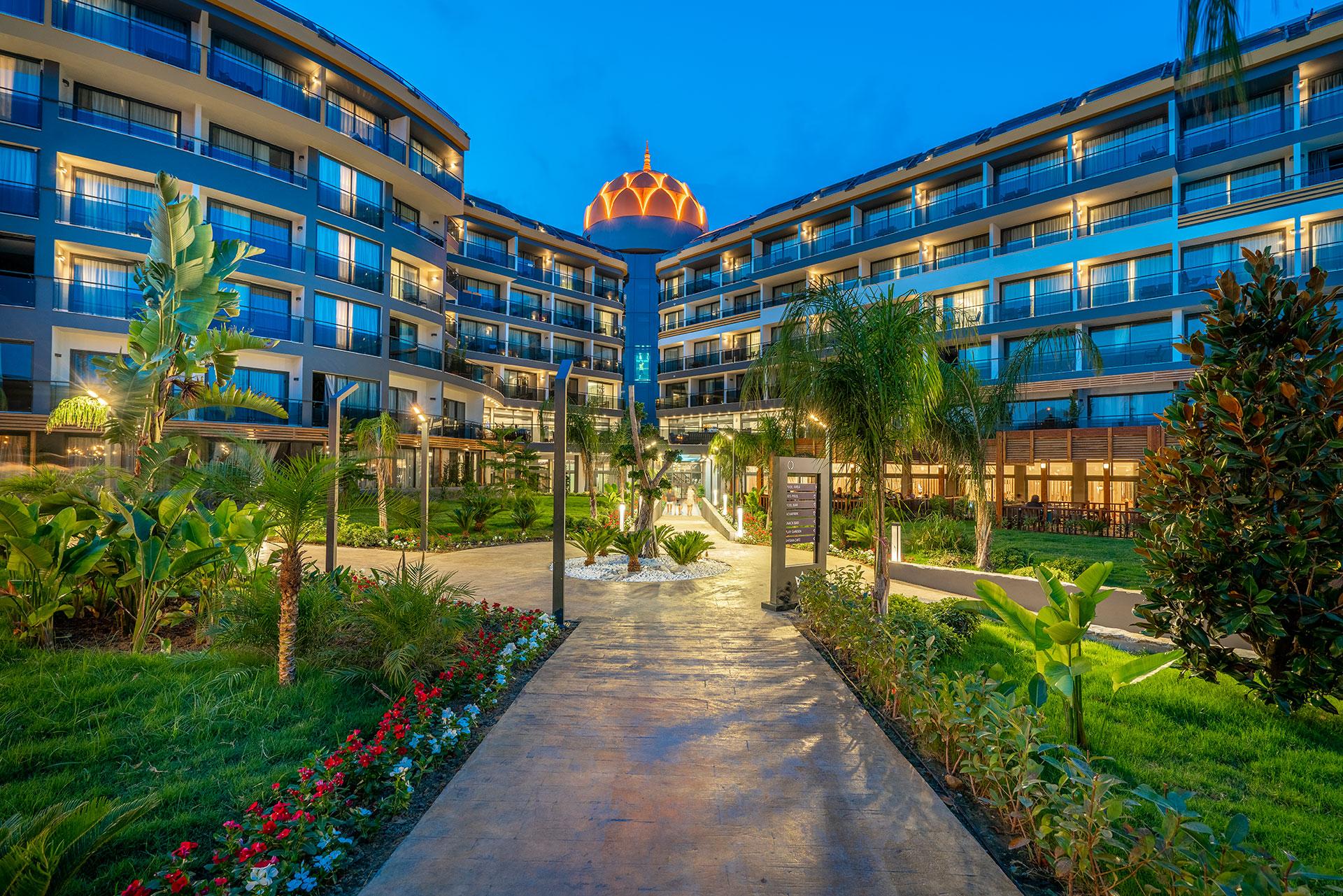 Arnor De Luxe Hotel & Spa Side Exterior foto